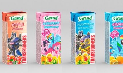  Grand 200ml drink on Hasbro licence
