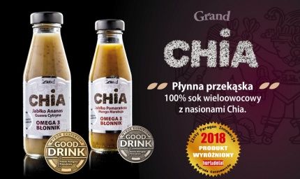 Grand Chia 200 ml repeatedly awarded