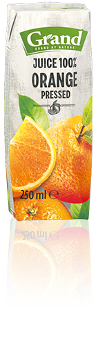 Orange pressed juice 100% NFC Grand 250 ml