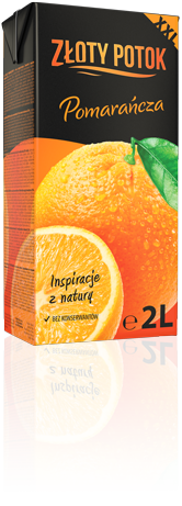 Orange drink  Złoty Potok 2L